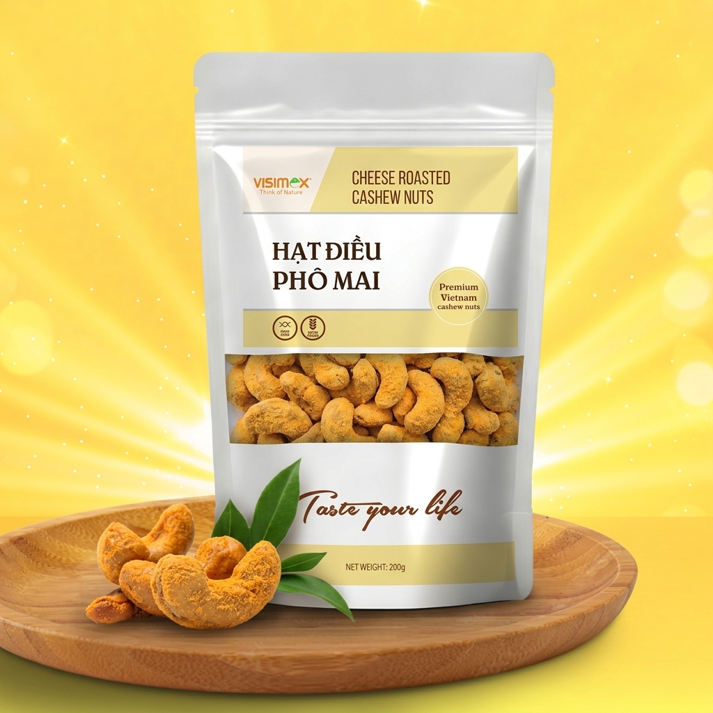 Hạt Điều Vị Phô Mai